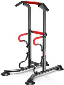 _Power Tower Multifunctional Muscle Tower Height Adjustable Vertical Multifunctional Muscle Strength Training, Pull-Up Machine for Home and Gym