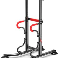 _Power Tower Multifunctional Muscle Tower Height Adjustable Vertical Multifunctional Muscle Strength Training, Pull-Up Machine for Home and Gym