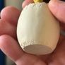 Vintage collectible figurine Eggbert and Friends Eggsecutive Image 4