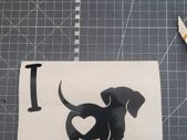 Dachshund dog sticker