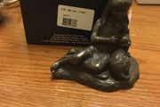 Figurine - Royal Tara Girl &amp; Cat (bronze collection)