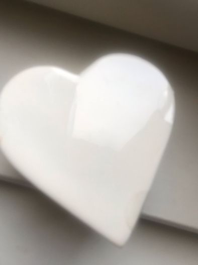 Brass Heart Shaped Trinket Box
