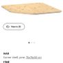 NEW IVAR Corner shelf, pine, 76x76x50 cm Image 2