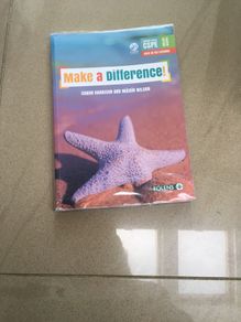 Make a difference. Two books