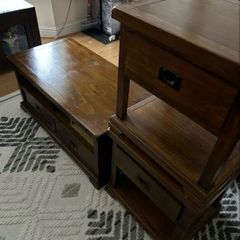 Matching Coffe and 2x Side Tables
