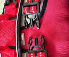 dogs creek red harness med up to  25kg