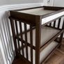 Wooden Baby Changing Unit with Shelves with Changing Mat Image 6