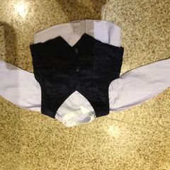 Baby boy shirt and waistcoat set. Age 18-23 mths