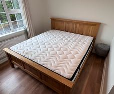 Superking Bedframe and Mattress
