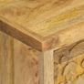 Bedside Table Solid Mango Wood 40x30x50 cm Image 2