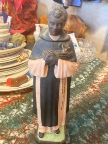 St Martin statue antique free postage