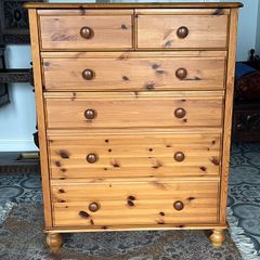Tall Pine Chest of Drawers