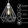 Lampshade for Ceiling, Lamp Shades | Light Shade Ceiling Light Industrial Wire Basket Metal Basket Pendant Lighting Ceiling Light Shade, Lamp Shades Ceiling (MULTIPLE COLOURS) Image 9