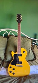 Epiphone les paul special tv yellow (left hand)