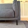 Large 3-Seater Sofa in Excellent Condition, Navy Image 6