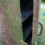 Vintage industrial Metal Cabinet ,Safe Image 4