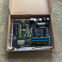 Gigabyte FM2 motherboard & 8GB Corsair Vengeance LP DDR3 ram