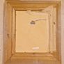 Oak Mirror Upcycled in Annie Sloan Louis Blue Image 3