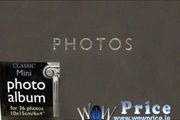 38144 Classic Mini Album - Holds 36 6x4'' photos Grey or Red