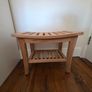 Solid Teak Shower/Spa Bench Image 2