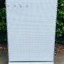 Premium Gloss White Peg Board Display Stand - Shops / Exhibitions - 50 Free Hooks!! Image 2