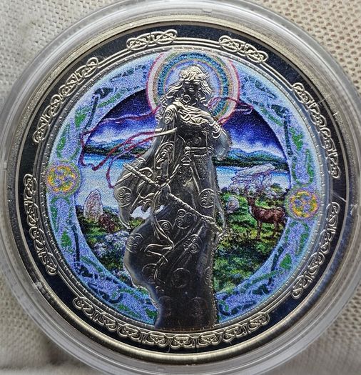 Jim Fitzpatrick Myths and Legends Coin Collection Holder 1 Coin with Cert and Holder