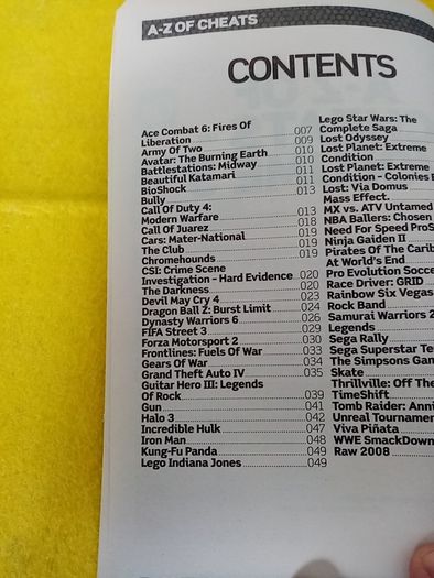 A to Z of cheats volume 3  Xbox 360 Games Original