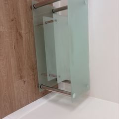 glass tv stand