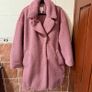 H&M Borg Fur Coat - Size L Image 2