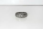 Sterling Silver Ring with CZ Stone