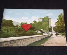 Ireland Postcard -- Ross Castle , Killarney , Co. Kerry - 1900s