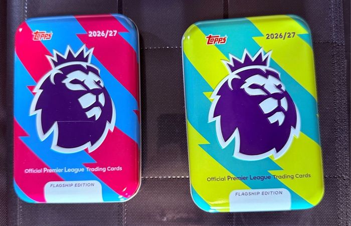 2026/27 Topps Premier League Flagship 161 Inserts + 2 Super Tins