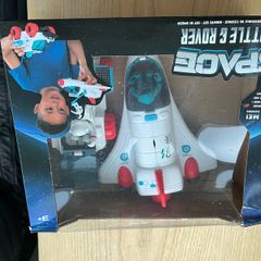 Space shuttle and rover