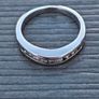 Brand New 14ct White Gold Diamond Eternity Ring Image 6