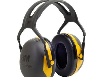 3M PELTOR X2A Headband Ear Defender Headset Black & Yellow