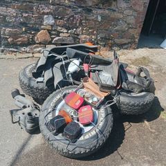 Wheels with tyres and other parts
