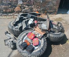 Wheels with tyres and other parts