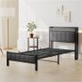 3ft Single Bed Frames with Storage Headboard Image 7