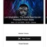 Les Miserables 3 Arena premium seats Image 2