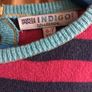 Marks and Spencer Indigo girls multi stripe long sleeve jumper dress age 6/7yrs Image 3