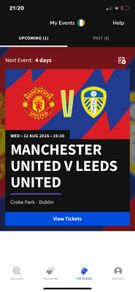 Manchester United tickets