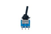 Miyama 2-Way Mini Toggle Switch, 2 Pole, (ON-ON) Black
