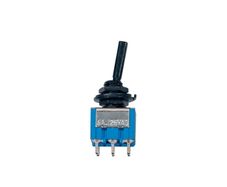 Miyama 2-Way Mini Toggle Switch, 2 Pole, (ON-ON) Black