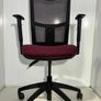 Black and red office chairs Image 7