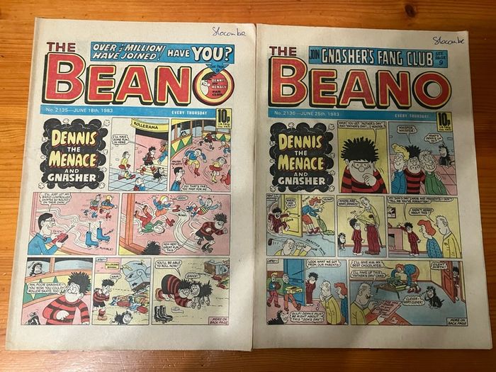 Comics: 'The Beano' 1983 (38 numbers)