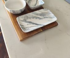 Belleek Marbled Tapas Set