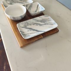 Belleek Marbled Tapas Set