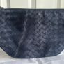 Blue Bottega Veneta Intrecciolusion Nylon Cosmetic Bag Image 4