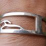 Vintage Newbridge A9 Silverware Bangle Bracelet Image 7