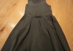 Girls grey pinafore Age 6-7